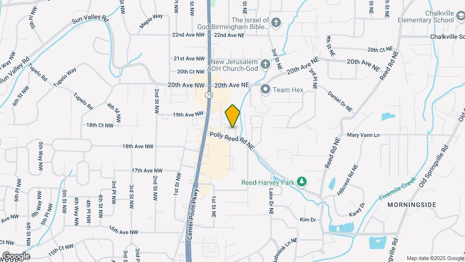 1805 Polly Reed Ct Map and Location Details
