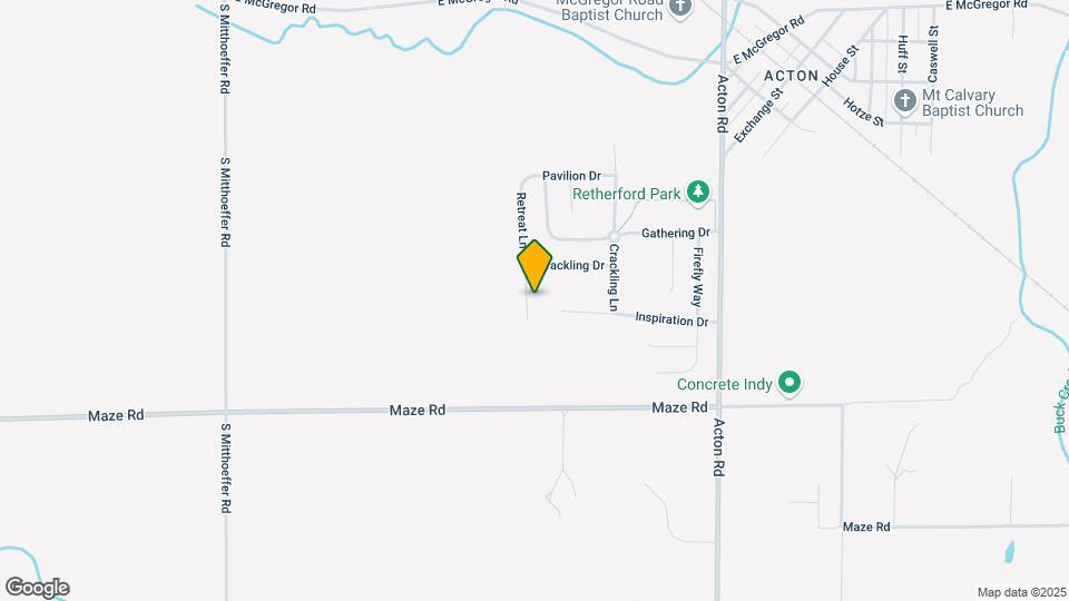 8243 Retreat Ln Map and Location Details