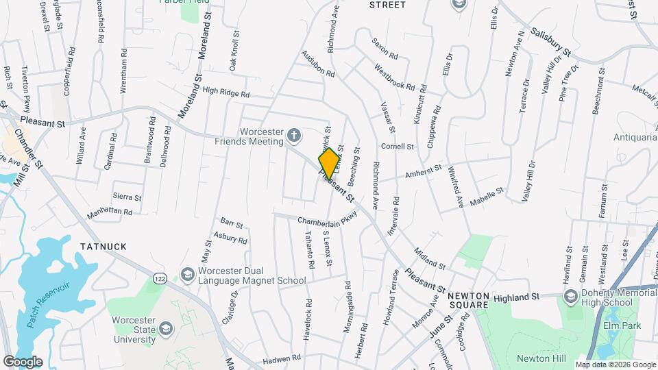 860 Pleasant St Mapa y Detalles de la Ubicación
