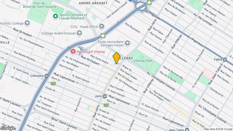 8121 Saint-André Rue Map and Location Details