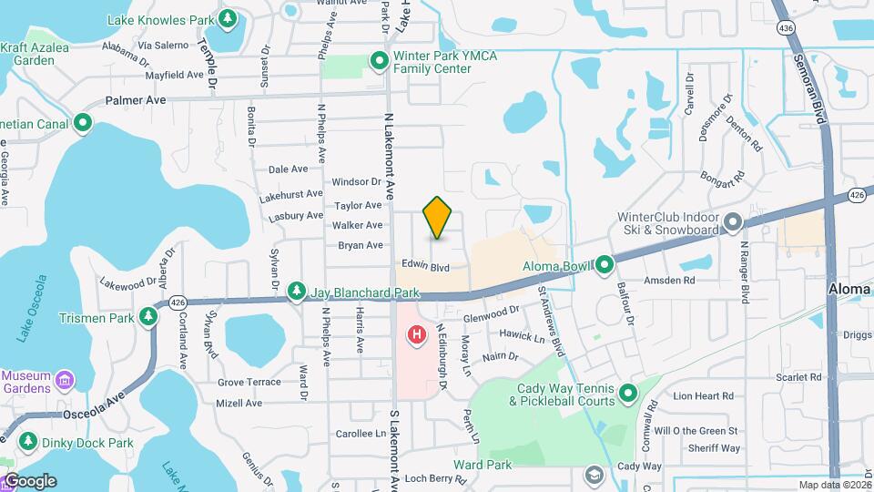 524 Byron Rd Map and Location Details