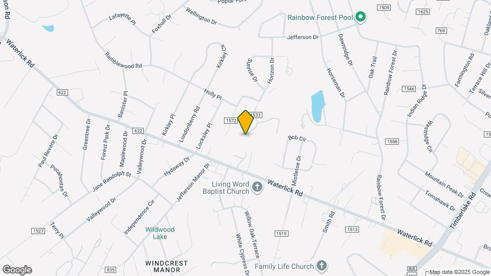 419 Horizon Dr Map and Location Details