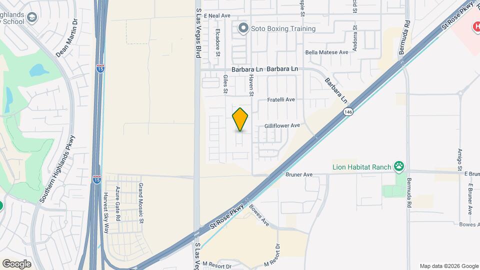 11947 Camden Brook St Map and Location Details
