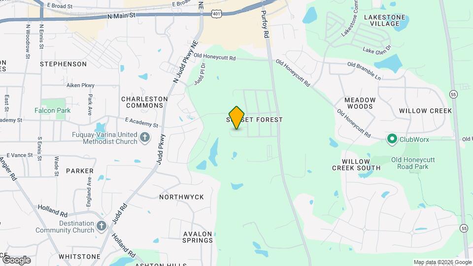 1317 E Stonemason Dr Map and Location Details