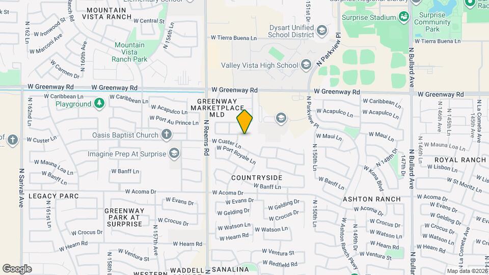 15341 W Maui Ln Map and Location Details
