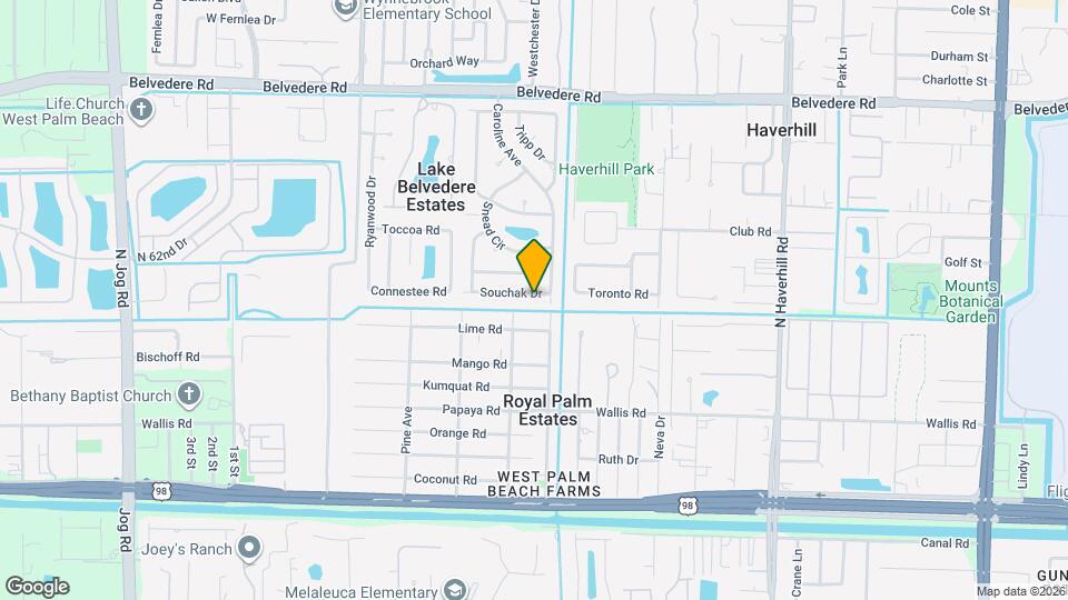 5576 Souchak Dr Mapa y Detalles de la Ubicación