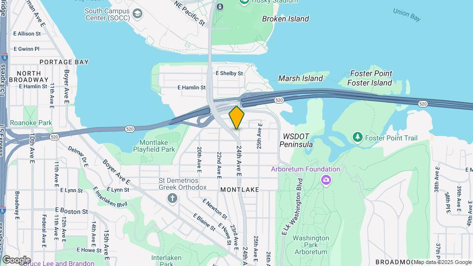 2553 24th Ave E Map and Location Details