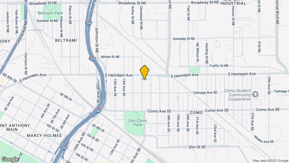 1098 15th Ave SE Map and Location Details