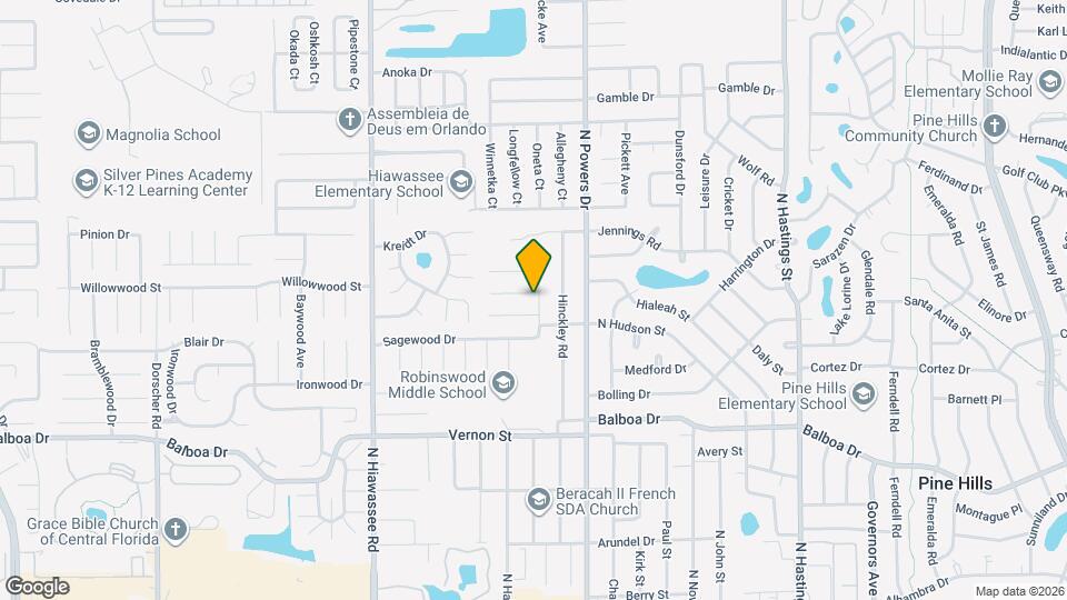 1842 Teakwood Dr Map and Location Details