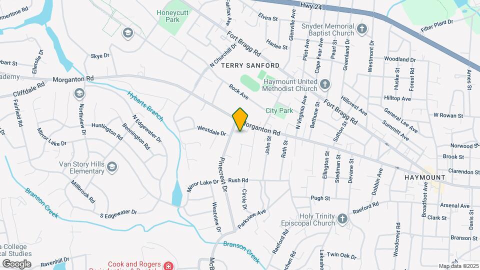 2118 Malloy St Map and Location Details