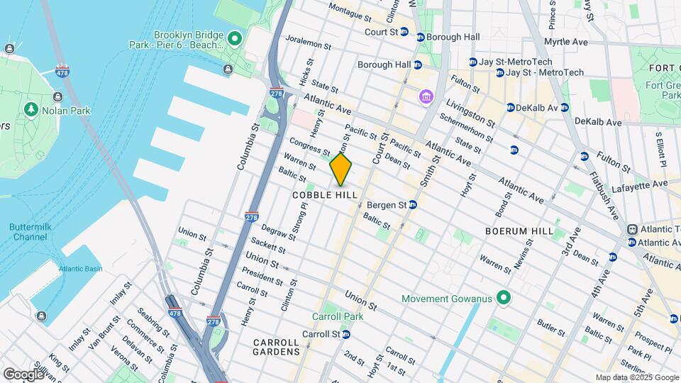 231 Baltic St Map and Location Details