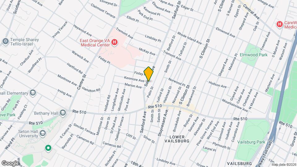 380 Sanford Ave, Unit 1 Mapa y Detalles de la Ubicación