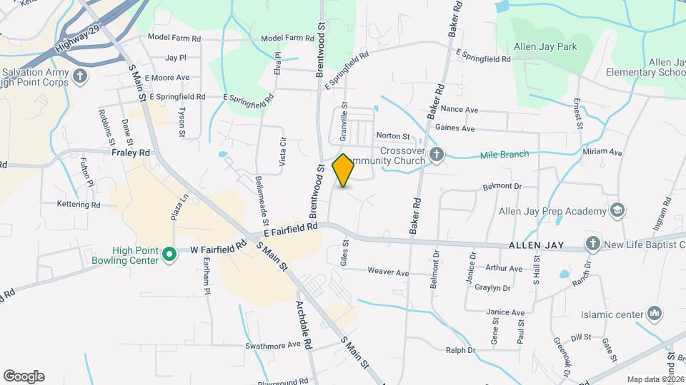 127 Thomas St Map and Location Details