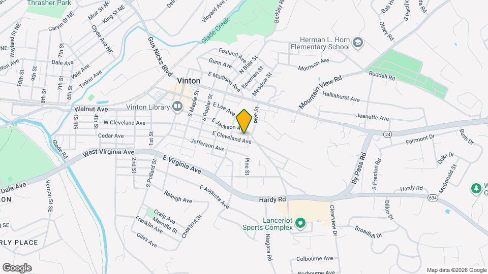 528 E Cleveland Ave Map and Location Details