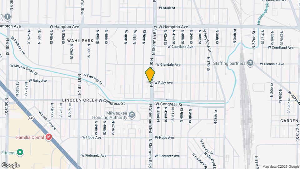 4475 N Sherman Blvd Map and Location Details