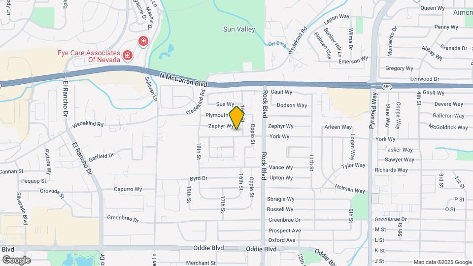 1612 York Wy Map and Location Details