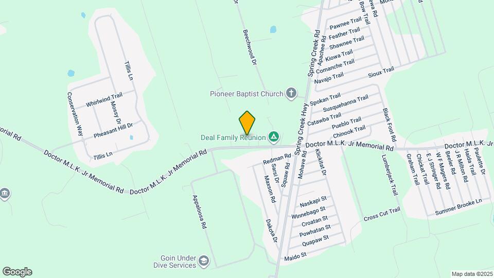 1330 Dr Martin Luther King Jr Rd Mapa y Detalles de la Ubicación