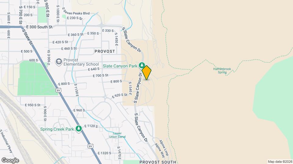 792 S Aspen Pl Mapa y Detalles de la Ubicación