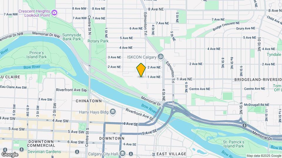 407 1st Ave NE Map and Location Details