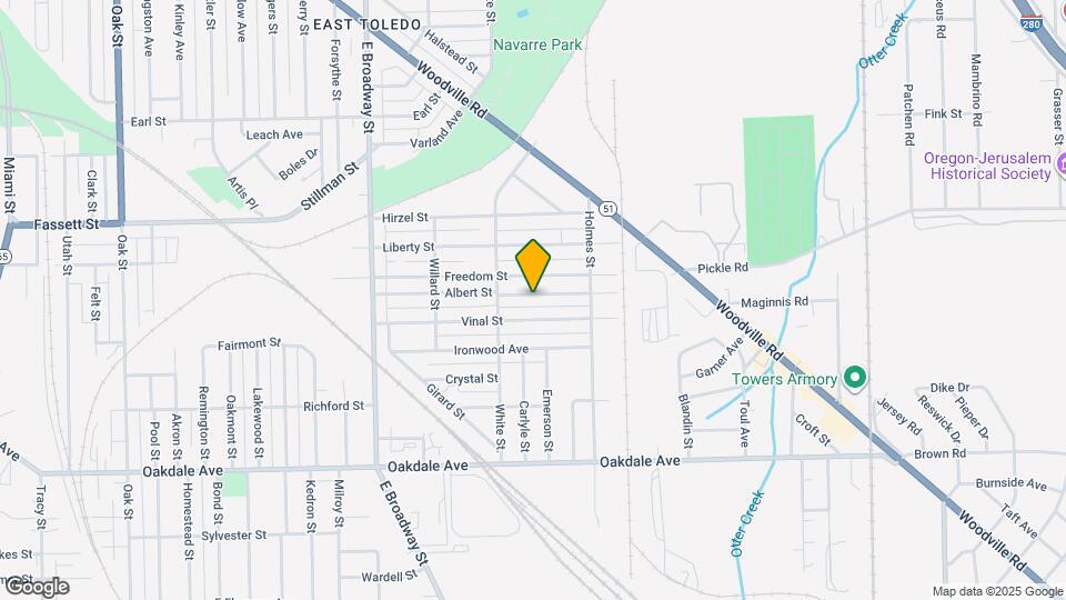 1508 Albert St Map and Location Details