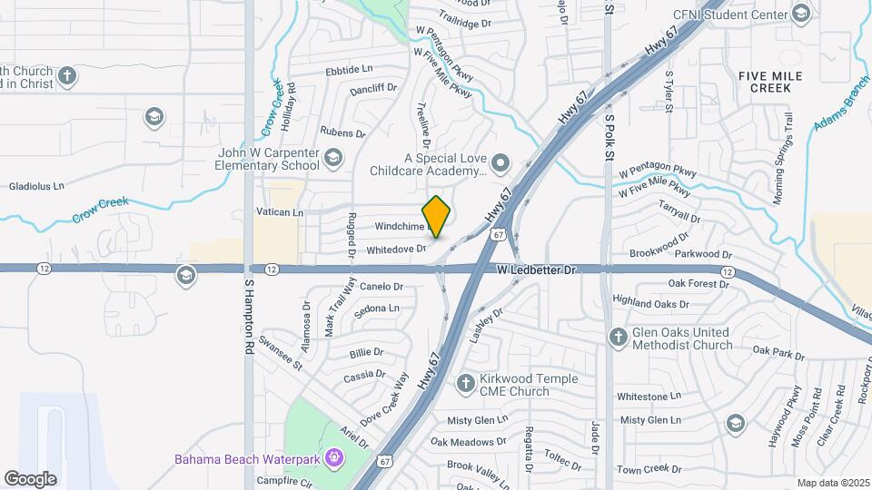 1622 Whitedove Dr Map and Location Details