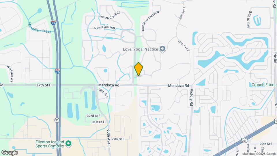 6424 Coral Creek Ct Mapa y Detalles de la Ubicación