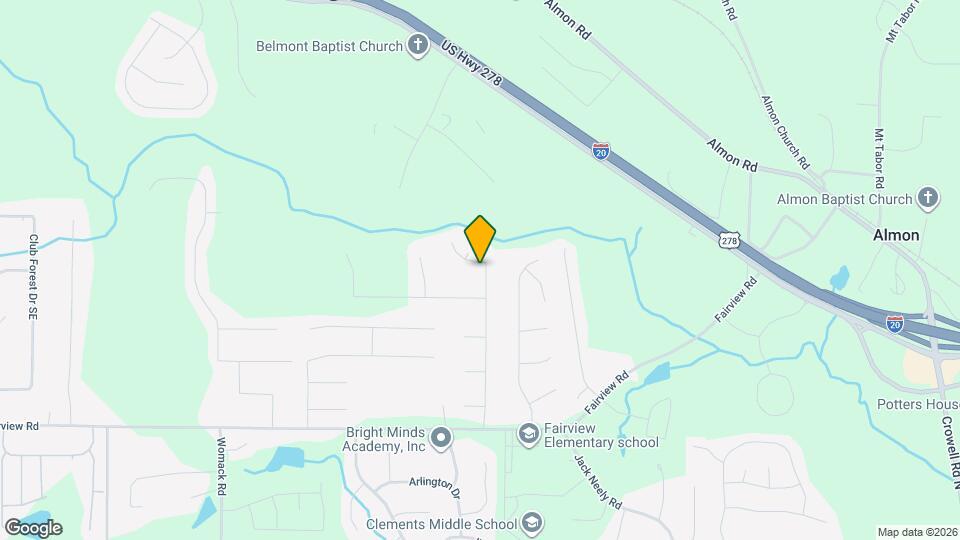 235 Fairview Chase Rd Map and Location Details