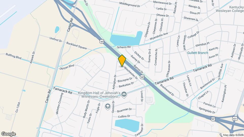 2211 Webster Ct Map and Location Details