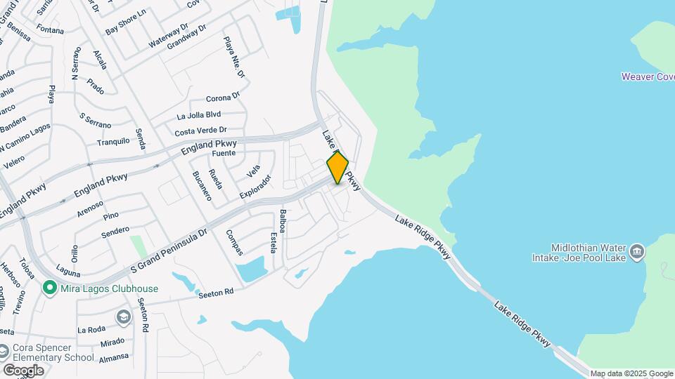 2620 La Cala Dr Map and Location Details