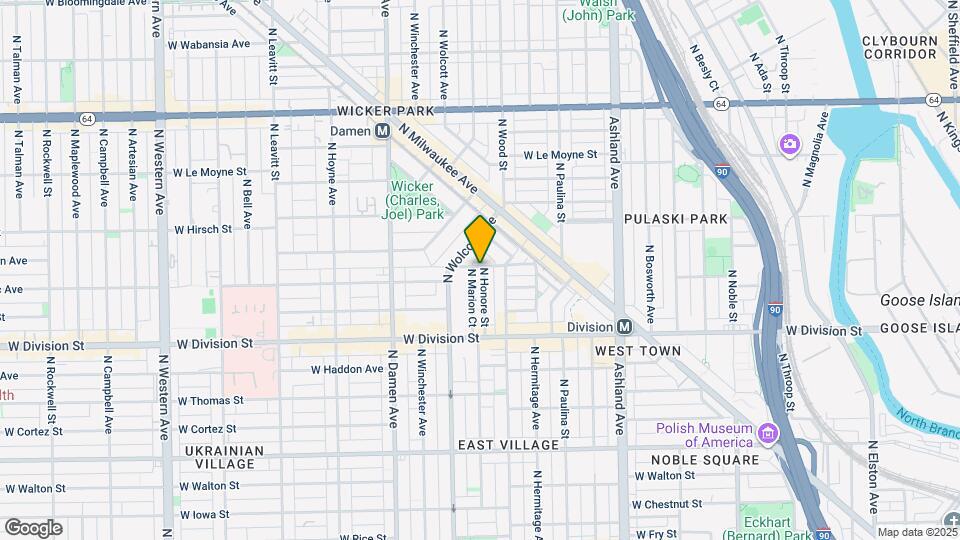 1829 W Ellen St, Unit 1 Mapa y Detalles de la Ubicación