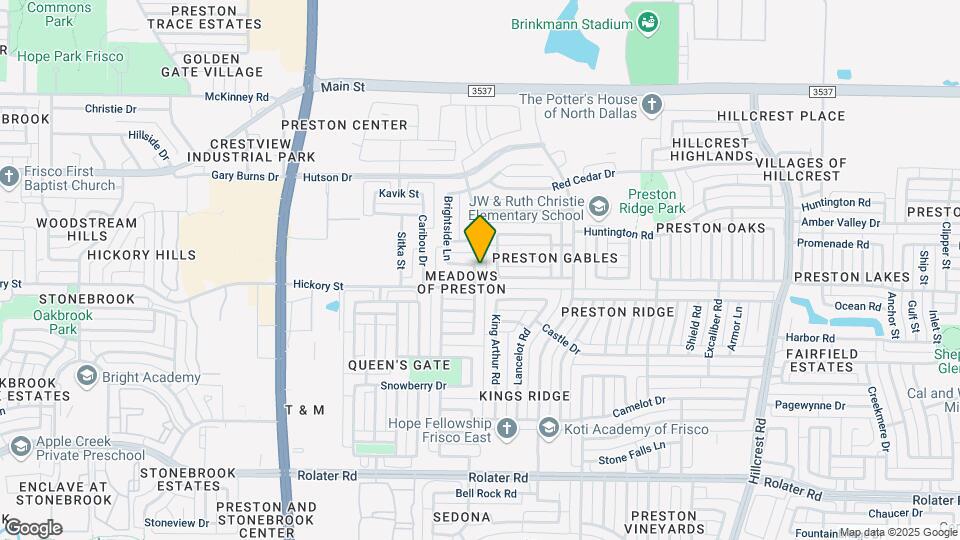 8172 Peacock Ln Mapa y Detalles de la Ubicación