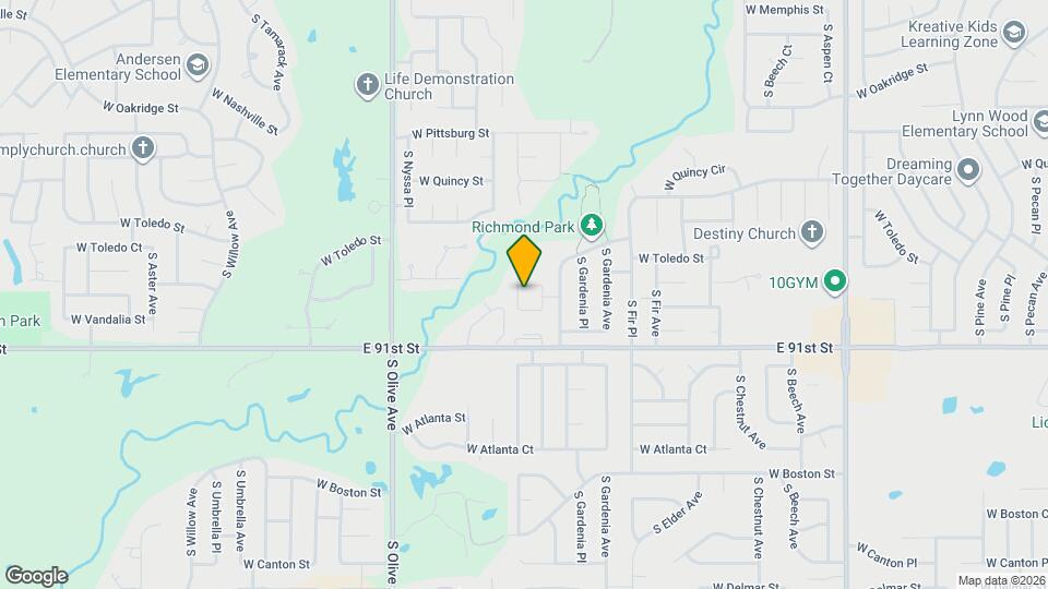 3013 W Toledo Cir Mapa y Detalles de la Ubicación