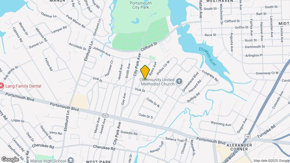 107 Byers Ave Map and Location Details