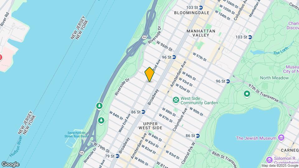 273 W 90th St Mapa y Detalles de la Ubicación