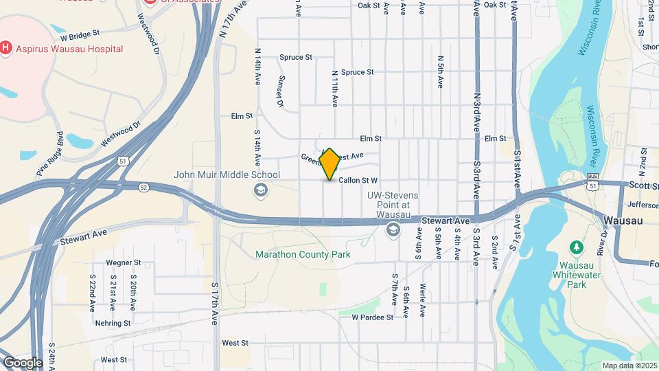 305 S 11th Ave Map and Location Details