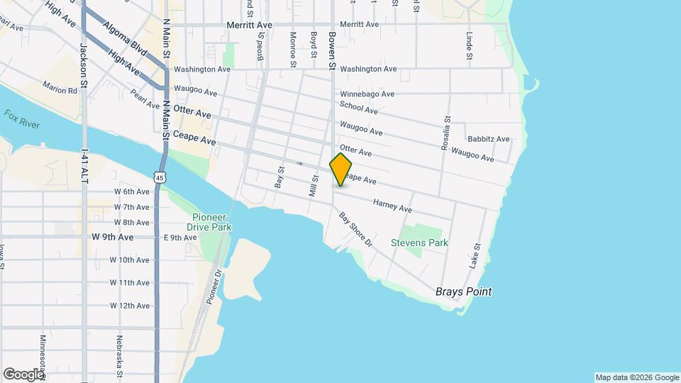 808-810 Harney Ave Mapa y Detalles de la Ubicación