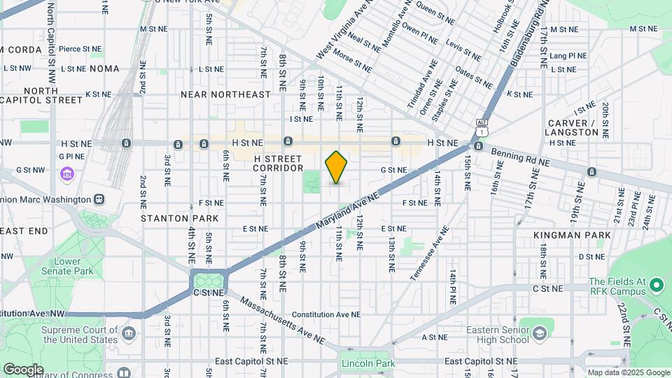 624 11th St NE Map and Location Details