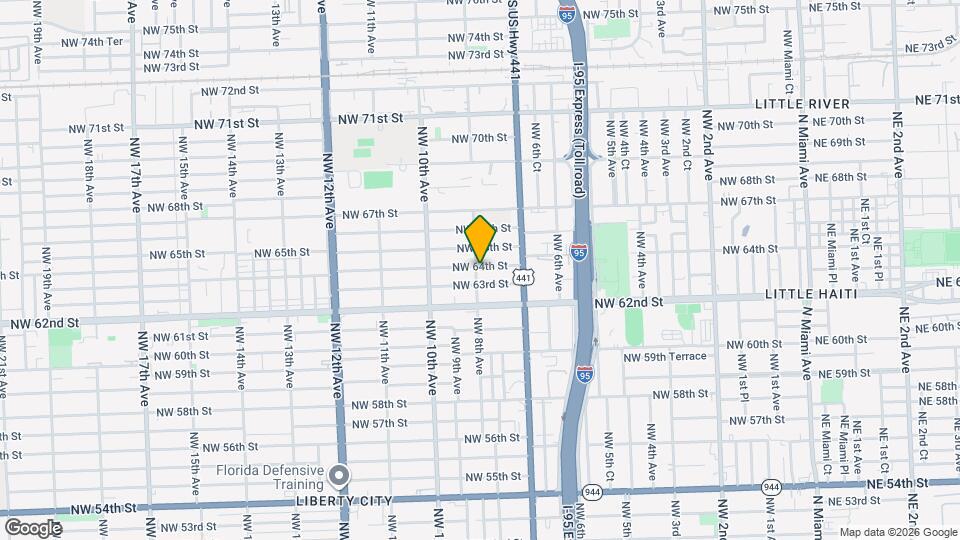 790 NW 64th St Map and Location Details