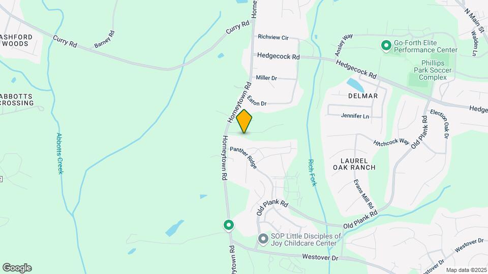 915 Falls Grove Trl Map and Location Details