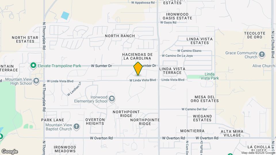 3041 W Cres View Ln Mapa y Detalles de la Ubicación