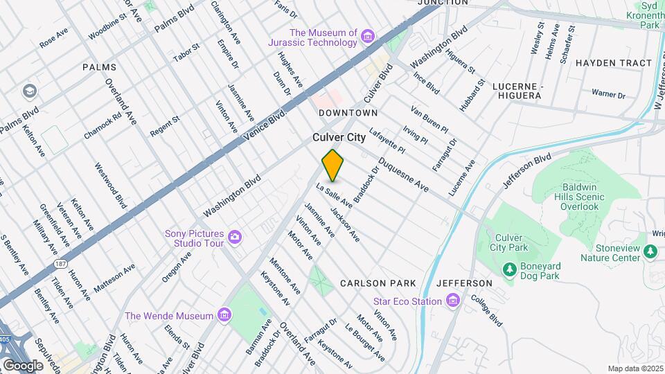 4032 La Salle Ave Map and Location Details