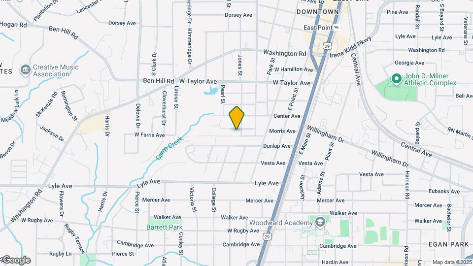 1849 E Farris Ave Map and Location Details