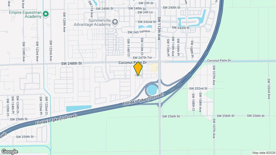 11363 SW 250th Ter Mapa y Detalles de la Ubicación