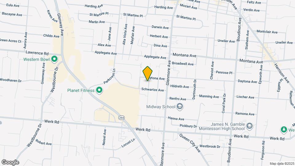 3265 Buell St Map and Location Details