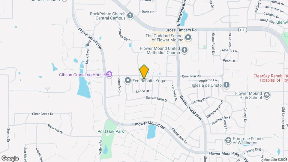 3629 Timothy Dr Map and Location Details