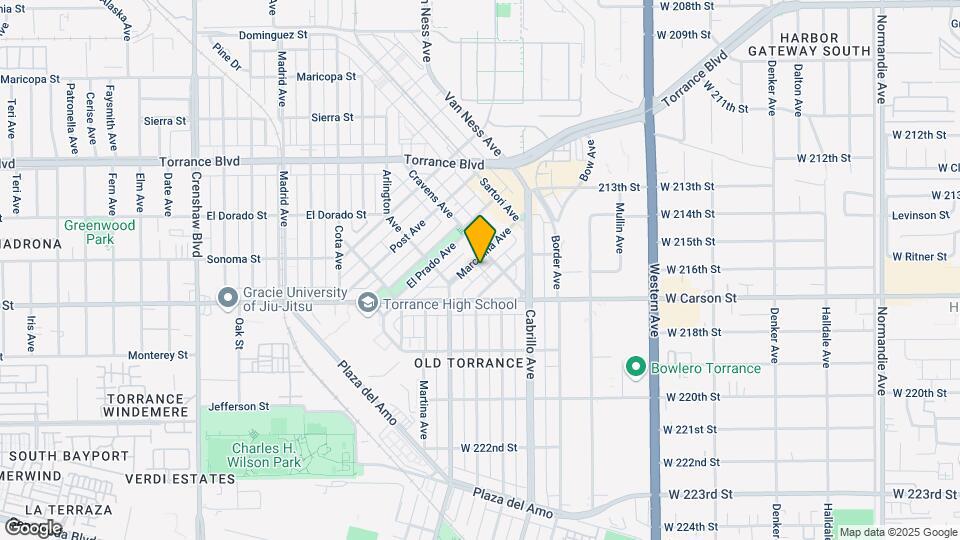 1518 Marcelina Ave Map and Location Details