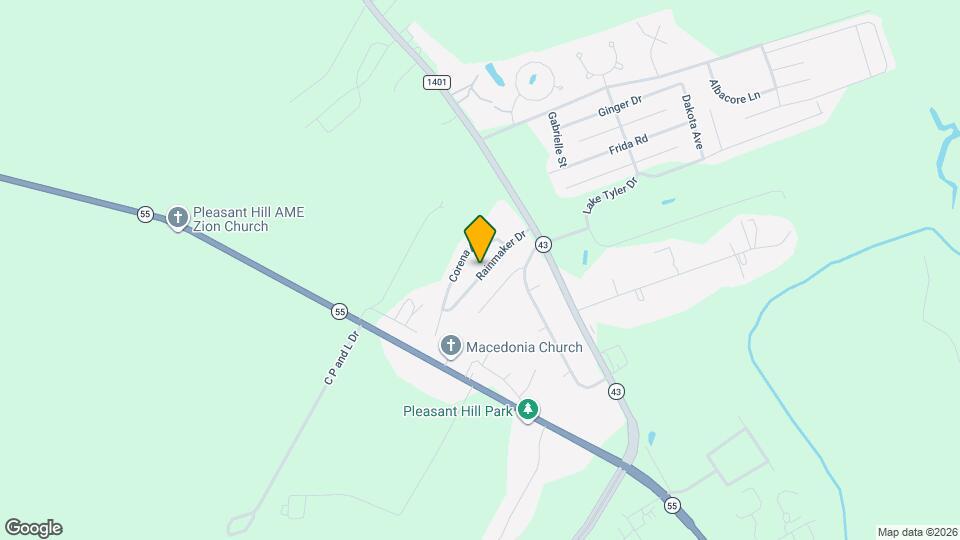 4634 Rainmaker Dr Map and Location Details