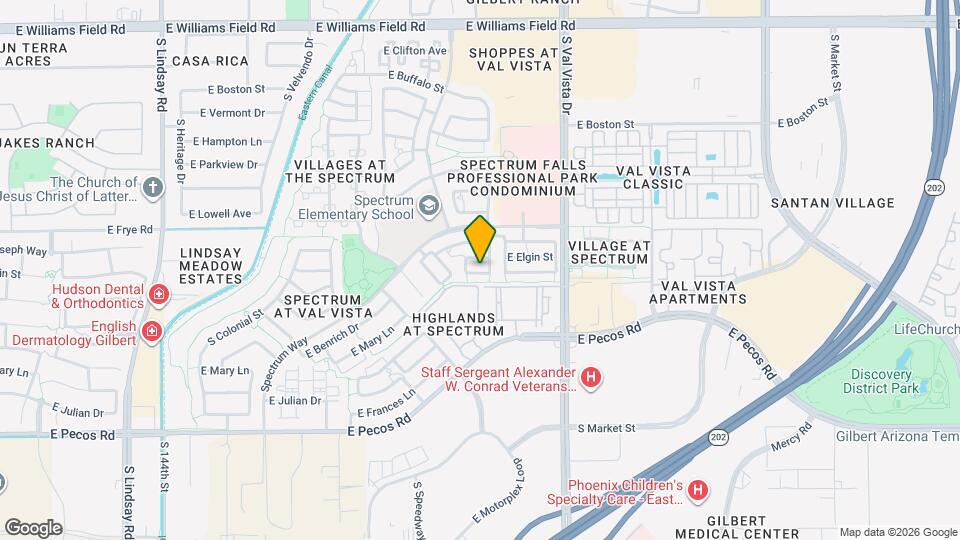 1428 E Hopkins Rd Map and Location Details
