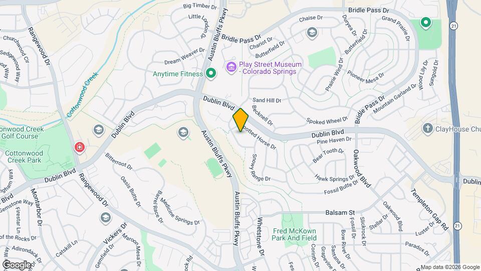 6763 Granite Peak Dr Map and Location Details