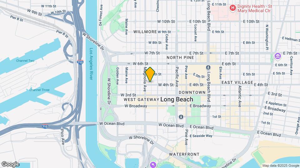 435 W 4th St Map and Location Details